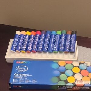 Semi-Jumbo Oil Pastel Set - 12 Colors